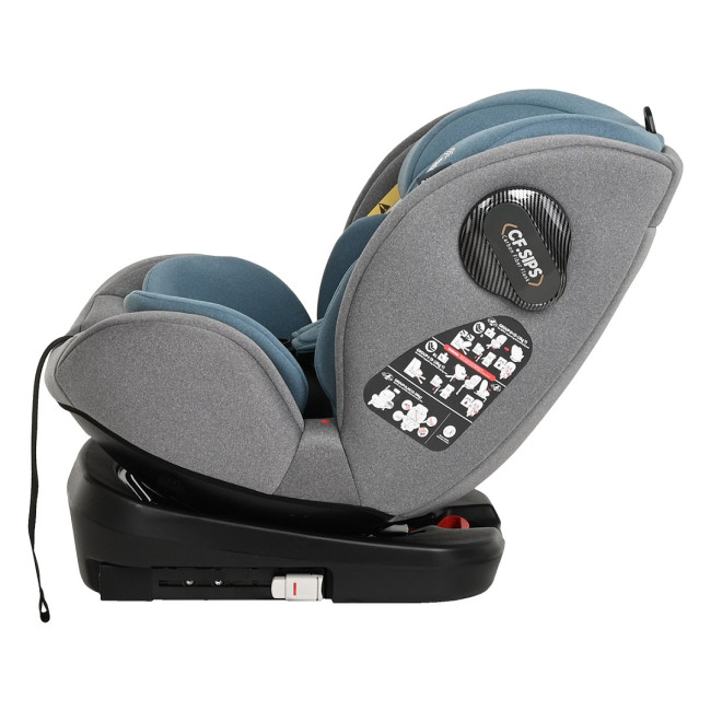Pituso Удерживающее устройство для детей 0-36 кг Roys Grey, Dark blue Inlay/Серый, Темно-синий вклад - фото5