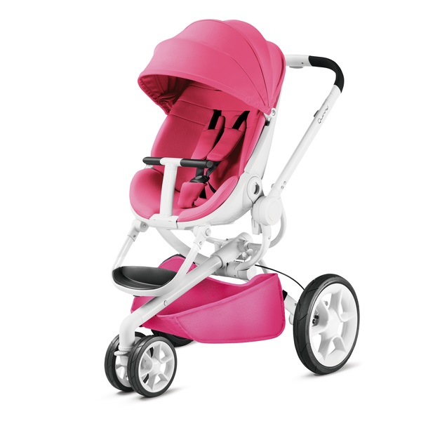 Универсальная коляска детская Quinny Moodd 3 (Цвет Pink Passion) - фото