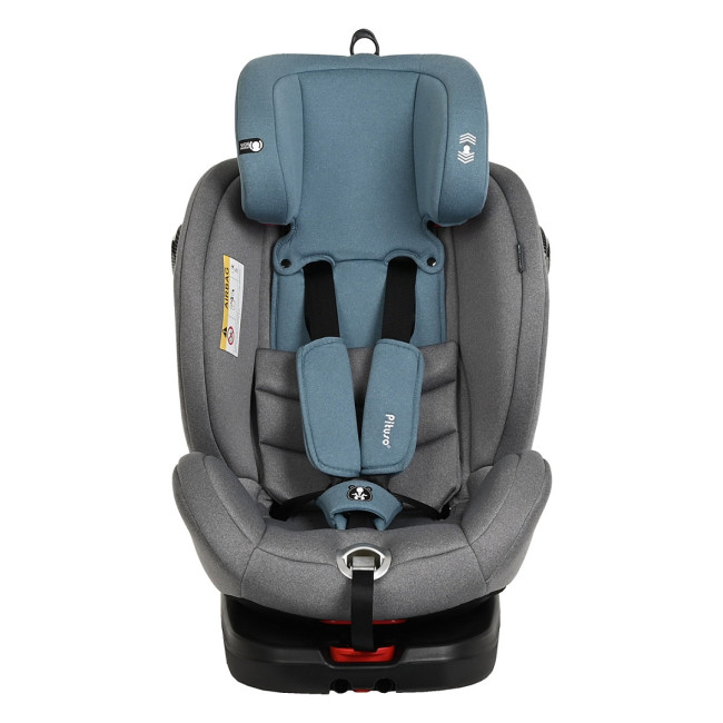 Pituso Удерживающее устройство для детей 0-36 кг Roys Grey, Dark blue Inlay/Серый, Темно-синий вклад - фото8