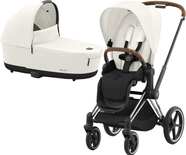 Коляска 2 в 1 Cybex Priam IV Off White 2023/2024 NEW! - фото3