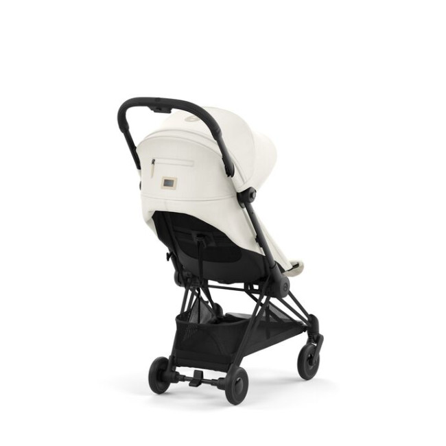 Прогулочная коляска  Cybex Coya Matt Black Frame Off White - фото7