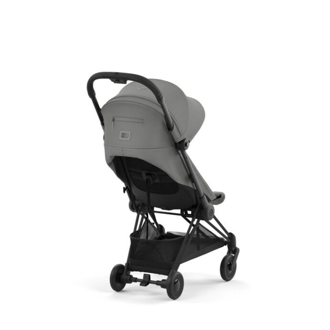 Прогулочная коляска  Cybex Coya Matt Black Frame Mirage Grey - фото7