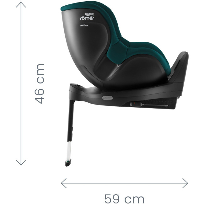 Детское автокресло Britax Romer Dualfix Pro M Galaxy Black - фото6