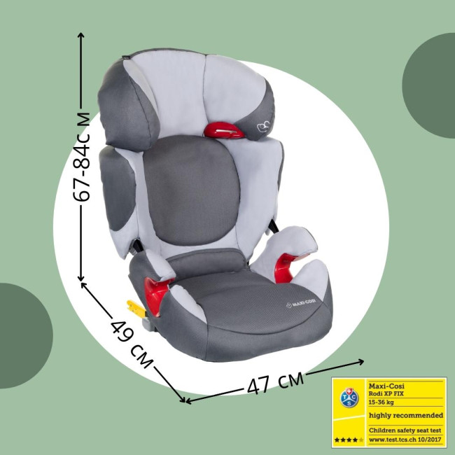Автокресло Maxi-Cosi Rodi XP FIX (grey) - фото3