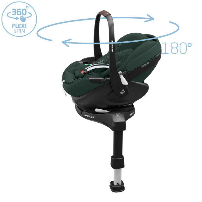 Автокресло детское Maxi-Cosi Pebble 360 Pro2 Twillic Green  - фото6