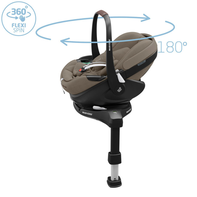 Автокресло детское Maxi-Cosi Pebble 360 Pro2 Twillic Truffle - фото6