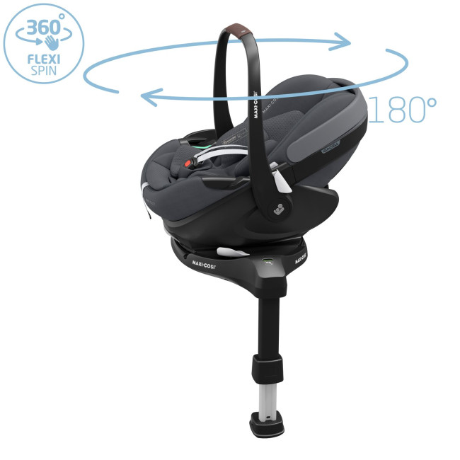 Автокресло детское Maxi-Cosi Pebble 360 Pro2 Twillic Graphite - фото6