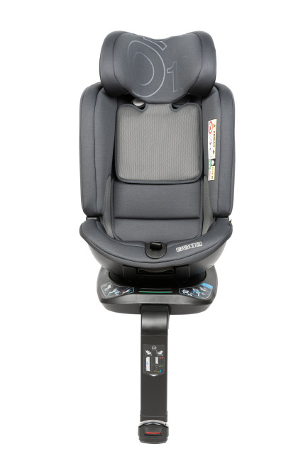 Автокресло детское Baby Prestige Nado O12 I-size 360 (Dark Grey) - фото9