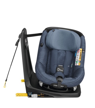 Автокресло детское MAXI-COSI AXISS FIX AIR NOMAD BLUE Автокресло оборудовано парой подушек безопасности в плечевой области.  - фото2