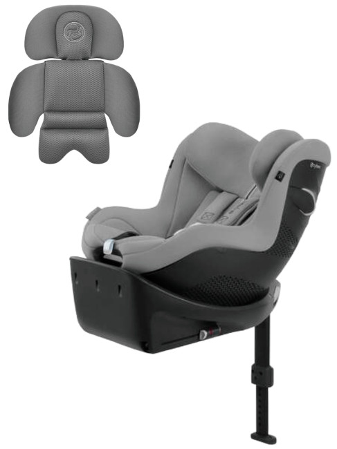 Автокресло детское Cybex Sirona Gi i-Size Plus Stone Grey с рождения NEW! - фото