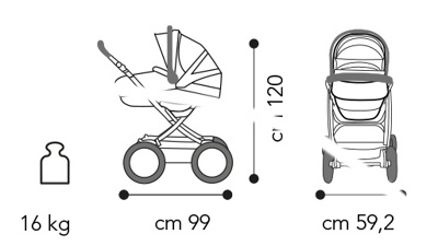Коляска Brevi Rider 67 (цвет CIPRIA) - фото3