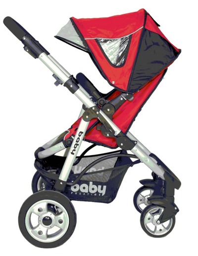 Прогулочная коляска Baby Prestige OMEGA RED - фото2