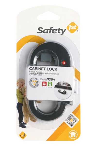 Блокирующее устройство для створчатых шкафов Safety 1st GREY Аркикул 33110037 - фото3